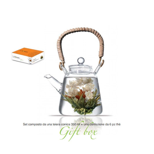 Theiera Vetro 350 Ml Con Tea Box 6Pz Lady Bird