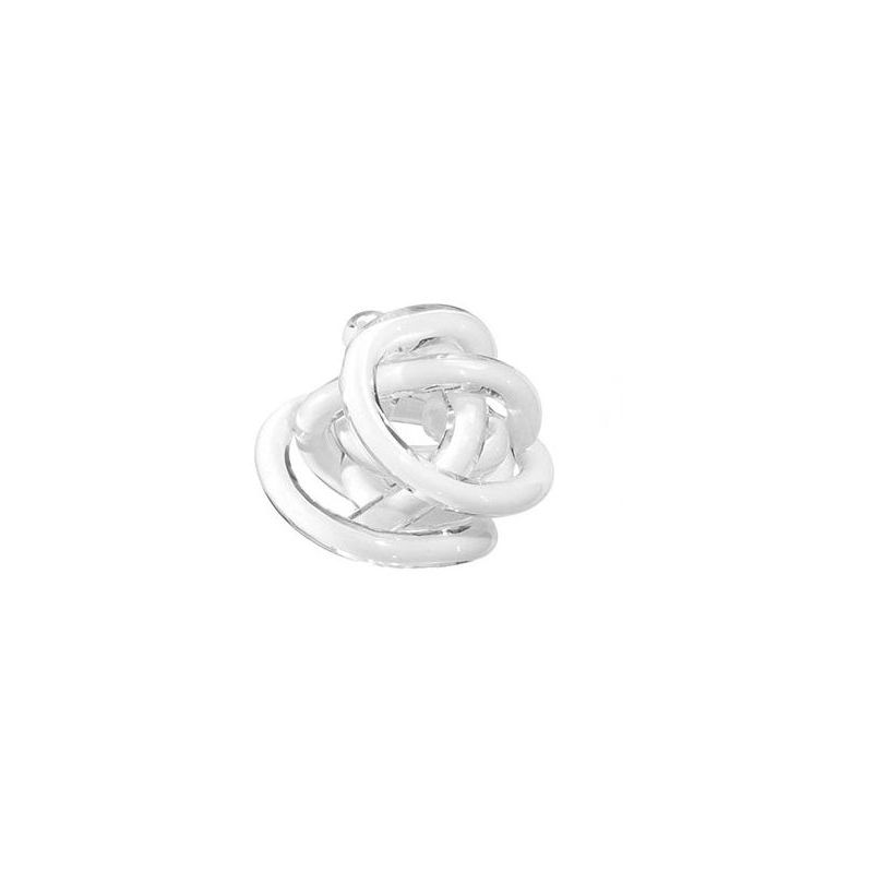 Il Nodo Dell` Amore Diam.8 Cm Bianco Onlylux