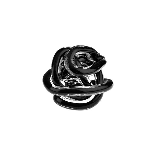 Il Nodo Dell` Amore Diam.8 Cm Nero Onlylux