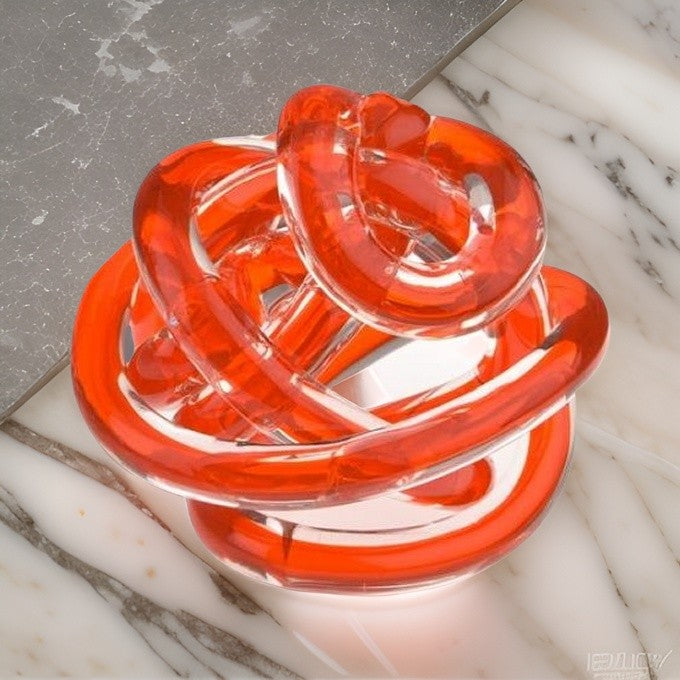 Il Nodo Dell` Amore Diam.21 Cm Arancio Onlylux