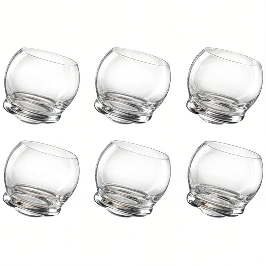 Trottola Bicchiere Acqua Trasparente Conf.6 Pz Onlylux