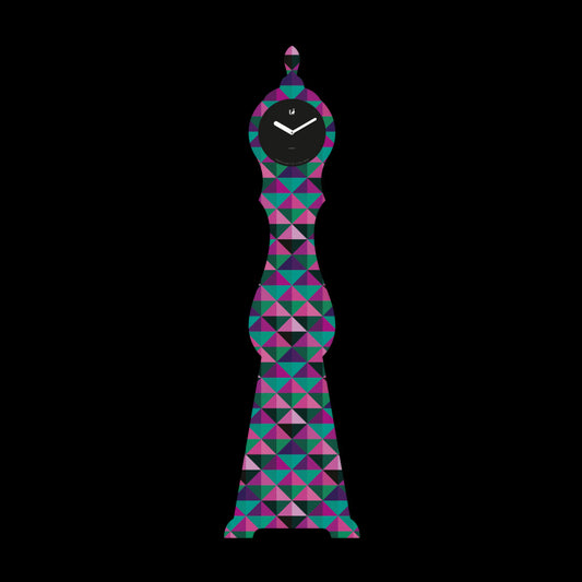 L`Oca Nera - Orologio Da Parete Grande Diamonds L'oca Nera
