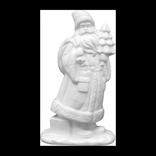 Babbo Natale Grande Con Albero L'oca Nera