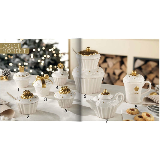 L`Oca Nera - Cupcake Fiocco Dolci Momenti L'oca Nera