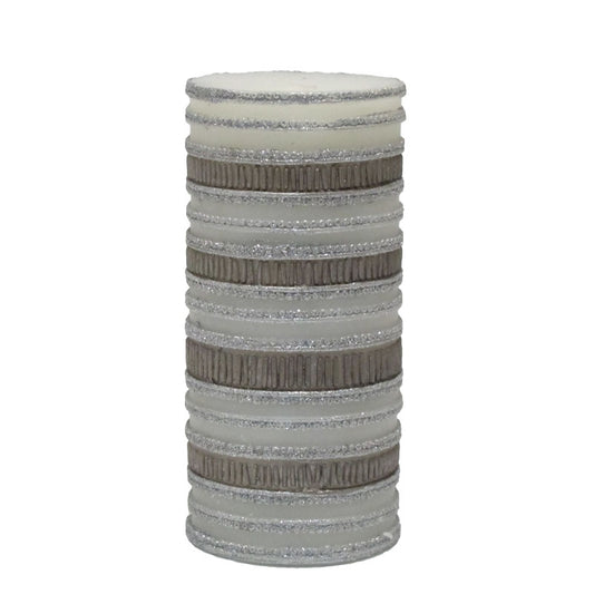 L`Oca Nera - Candela Alta Righe Cm 7 X 15 H