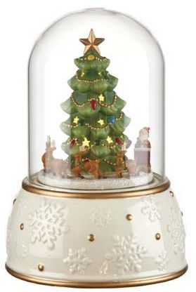 Cloche Con Albero Movimento Musica E Leds L`Oca Nera