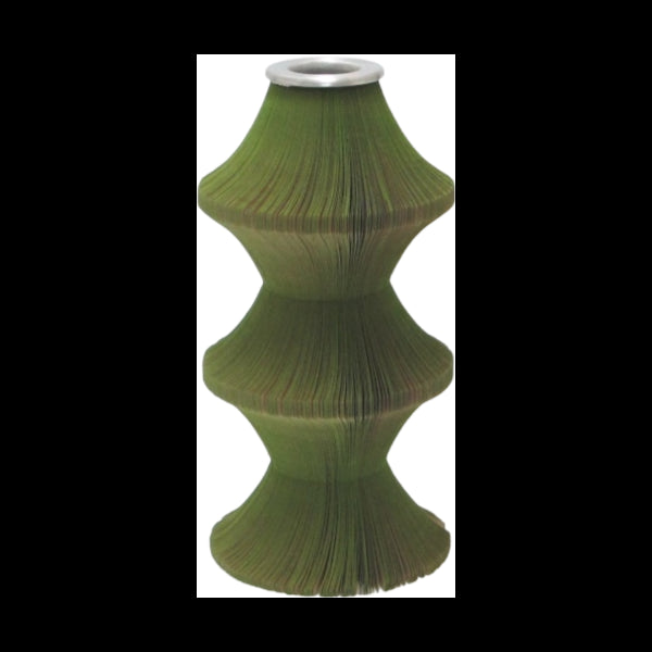 Vaso Carta Alfiere Verde Cristal Sevres