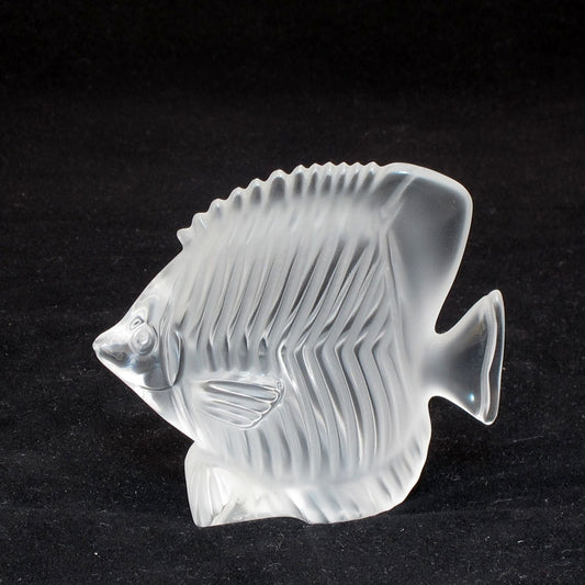 Statua Pesce Cristallo Cristal Sevres