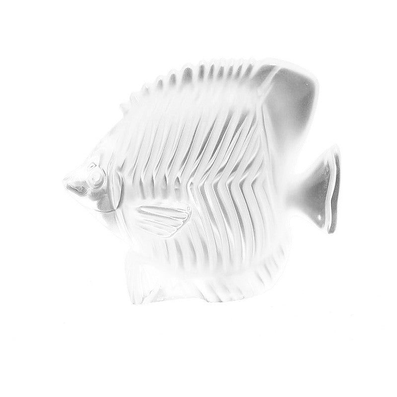 Statua Pesce Cristallo Cristal Sevres