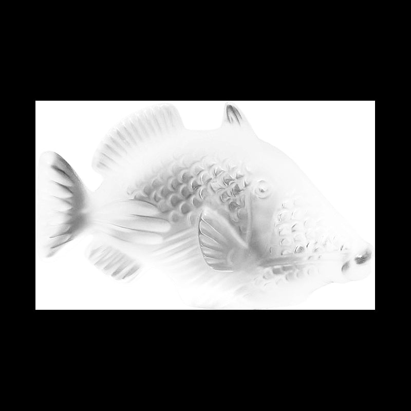 Statua Pesce Cristallo Picasso Clair Cristal Sevres
