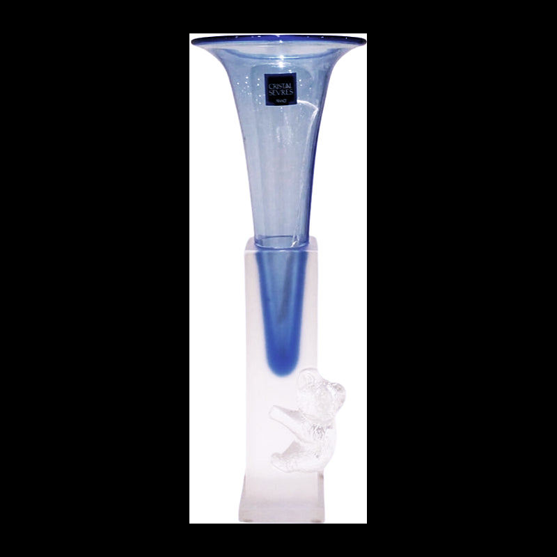 Vaso Monofiore Cristallo Cm 24 H Cristal Sevres