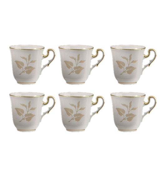 Sei Tazze Caffe C/P Museo Elegance