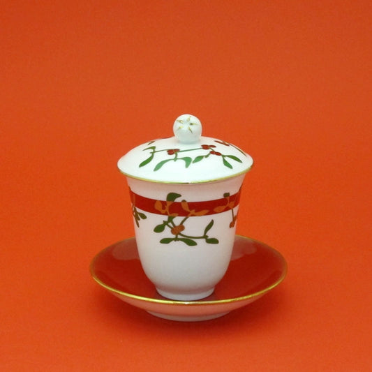 Tazza Brodo Con Piattino Natale