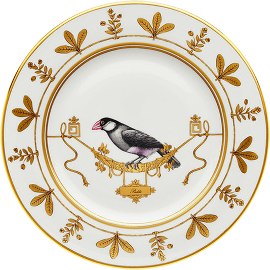 Segnaposto Cm 31 Voliere Padda Ginori 1735