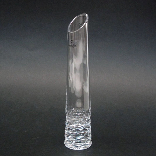 Vaso Monofiore Conico Cristallo