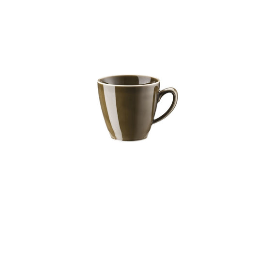 Sei Tazze Caffe` Color Caffe` Con Piattino Mesh 17 Rosenthal