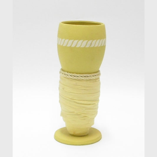 Vaso In Ceramica Giallo