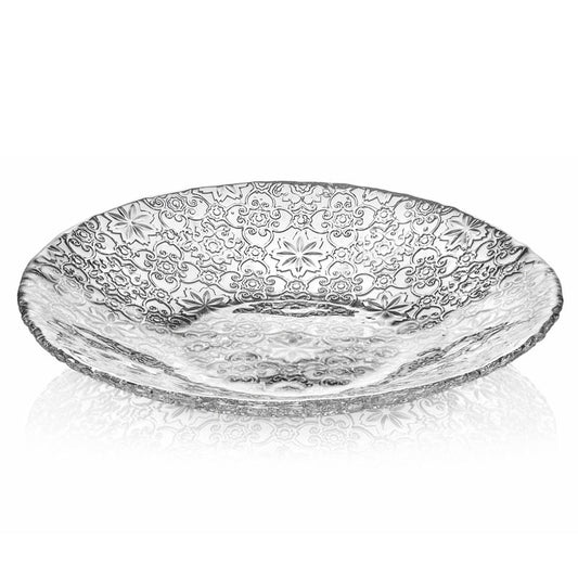 Arabesque Centrotavola Cm.41 Decoro Argento Ivv