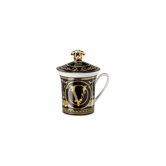 Mug con coperchio Virtus Gala Black