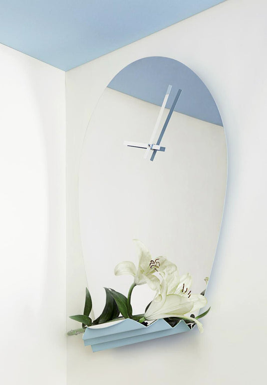 Drop Orologio Specchiato A Muro