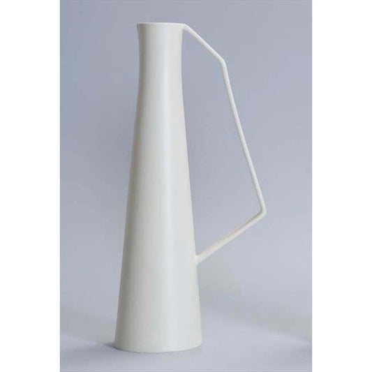 Vaso Brocca Bianco Satinato Diamantini
