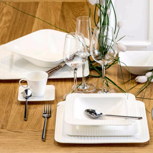 Set Piatti 38 Pz Luce Bianco