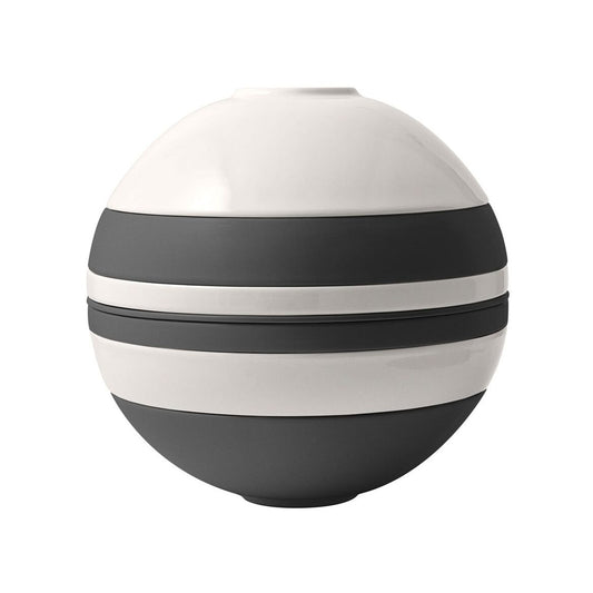 Iconic La Boule black & white Dinner set Villeroy E Boch