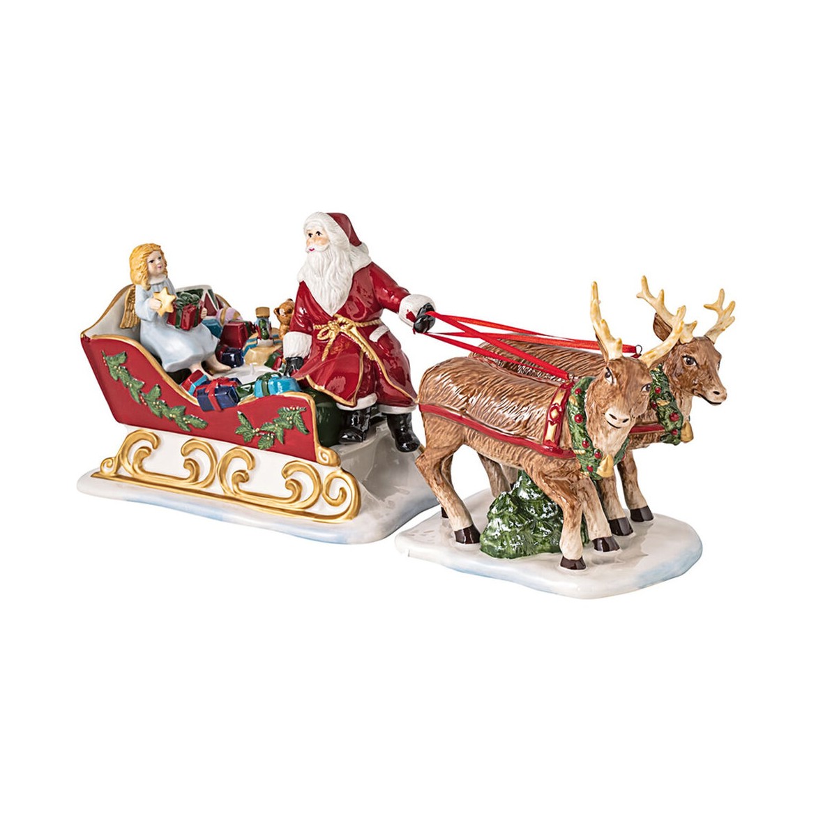 Christmas Toy`s Sleigh nostalgia Villeroy E Boch