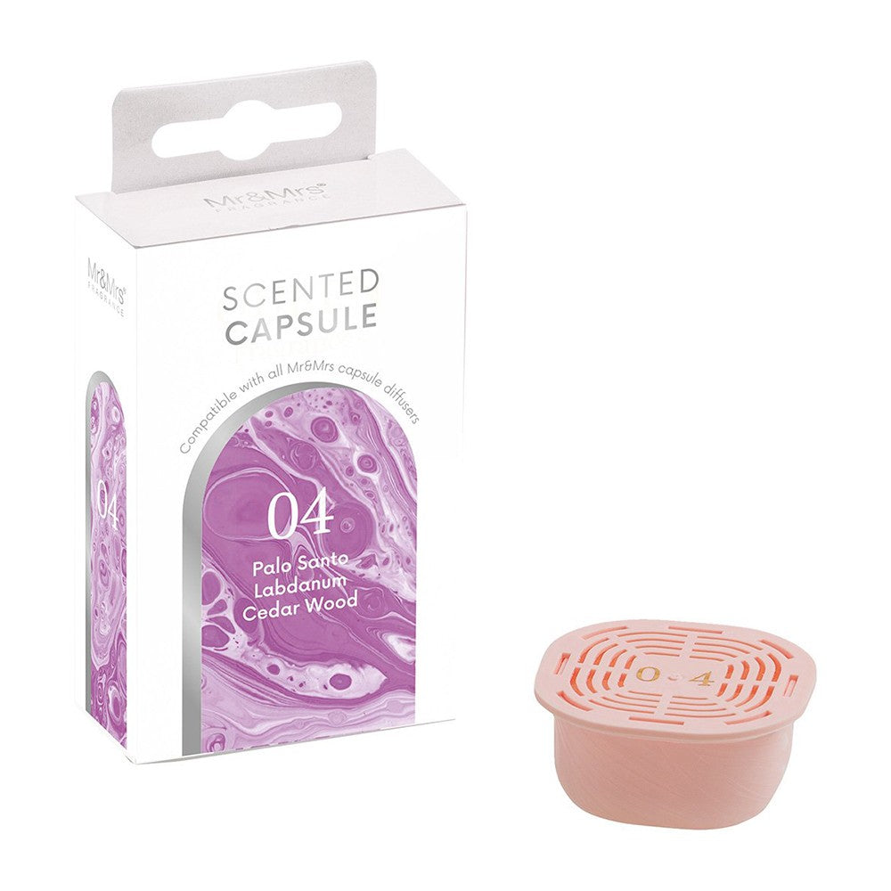 Capsule Per Diffusore George  04 Holy Wood,Labdanum, Cedar Wood Mr&mrs Fragrance