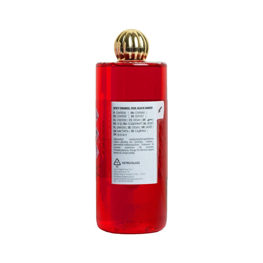 Refill Queen 500 Ml  06 Spicy Orange,Oud,Black Amber Mr&mrs Fragrance