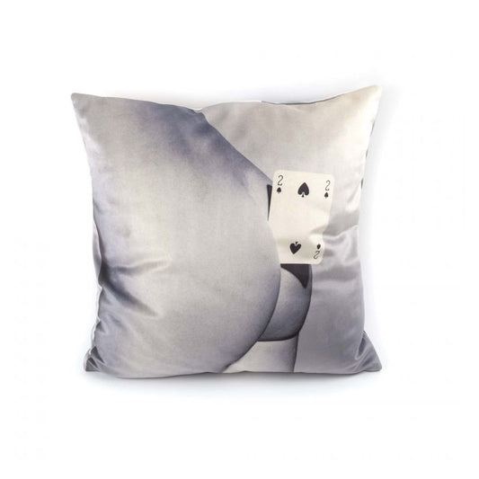 Cuscino Imbottitura Piuma Toiletpaper -Twoofspade Seletti