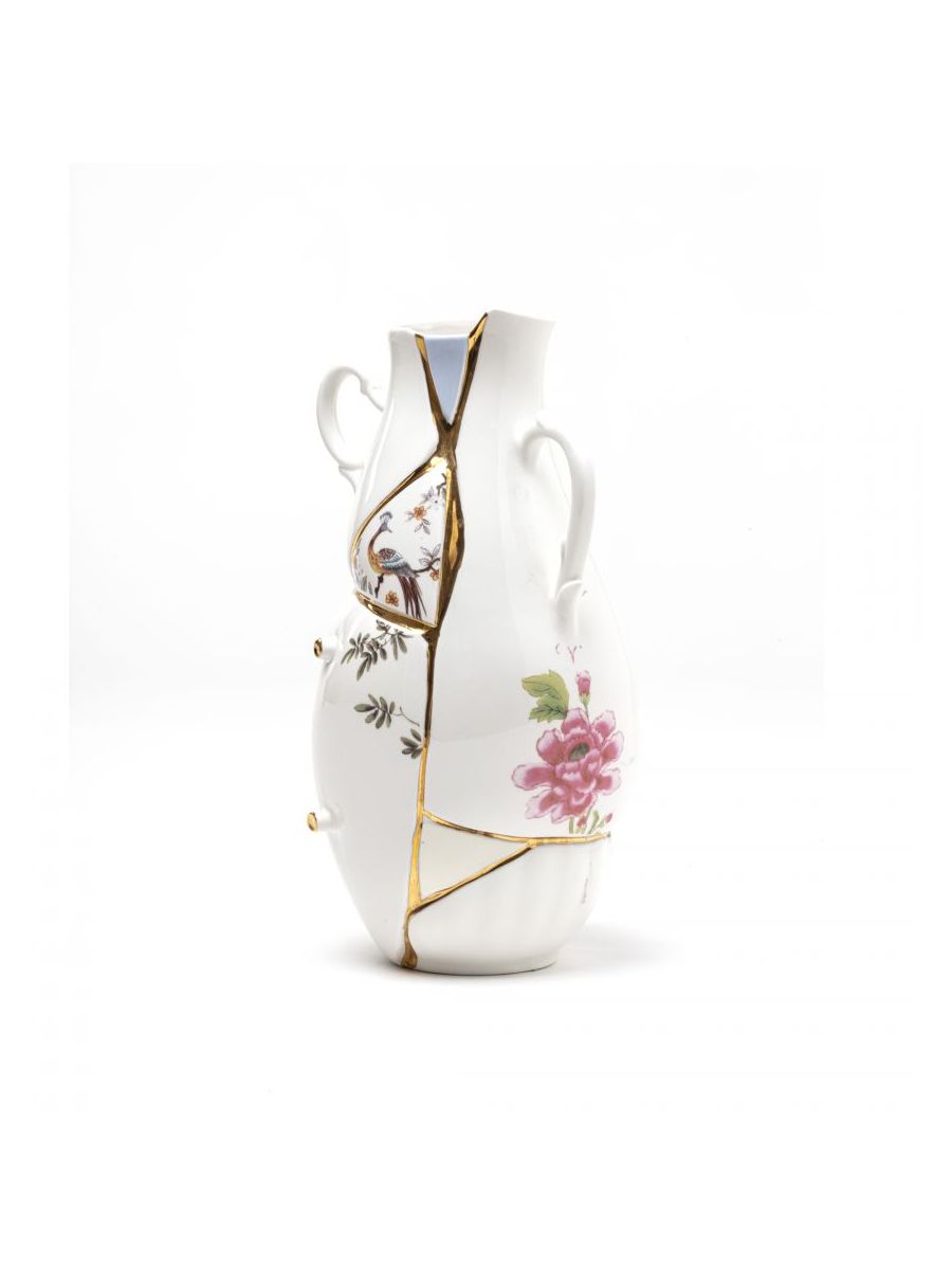 Vaso In Porcellana Kintsuji