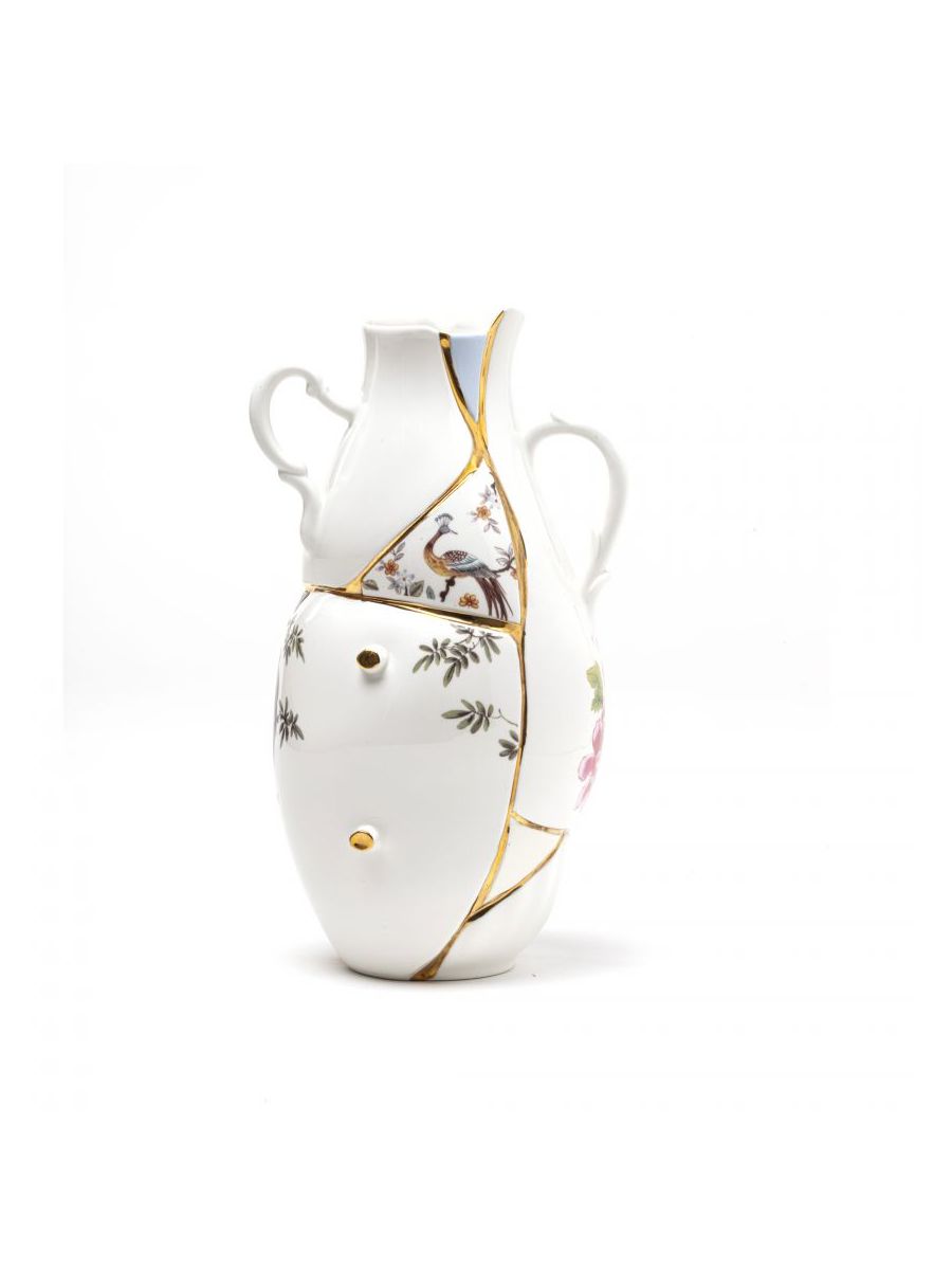 Vaso In Porcellana Kintsuji