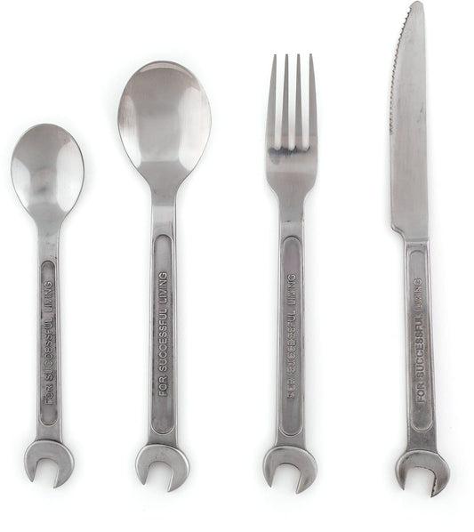 Set 4 Posate In Acciaio 18/0 Diy