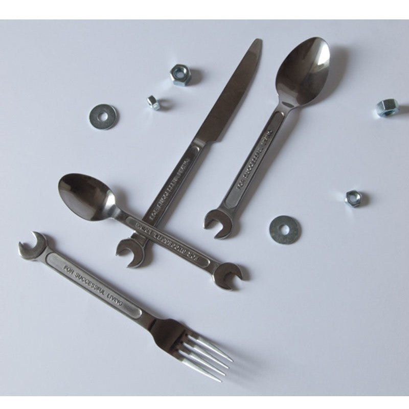 Set 4 Posate In Acciaio 18/0 Diy