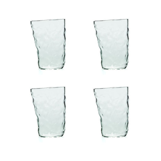 Set 4 Bicchieri In Vetro Classic On Acid - Venice Seletti