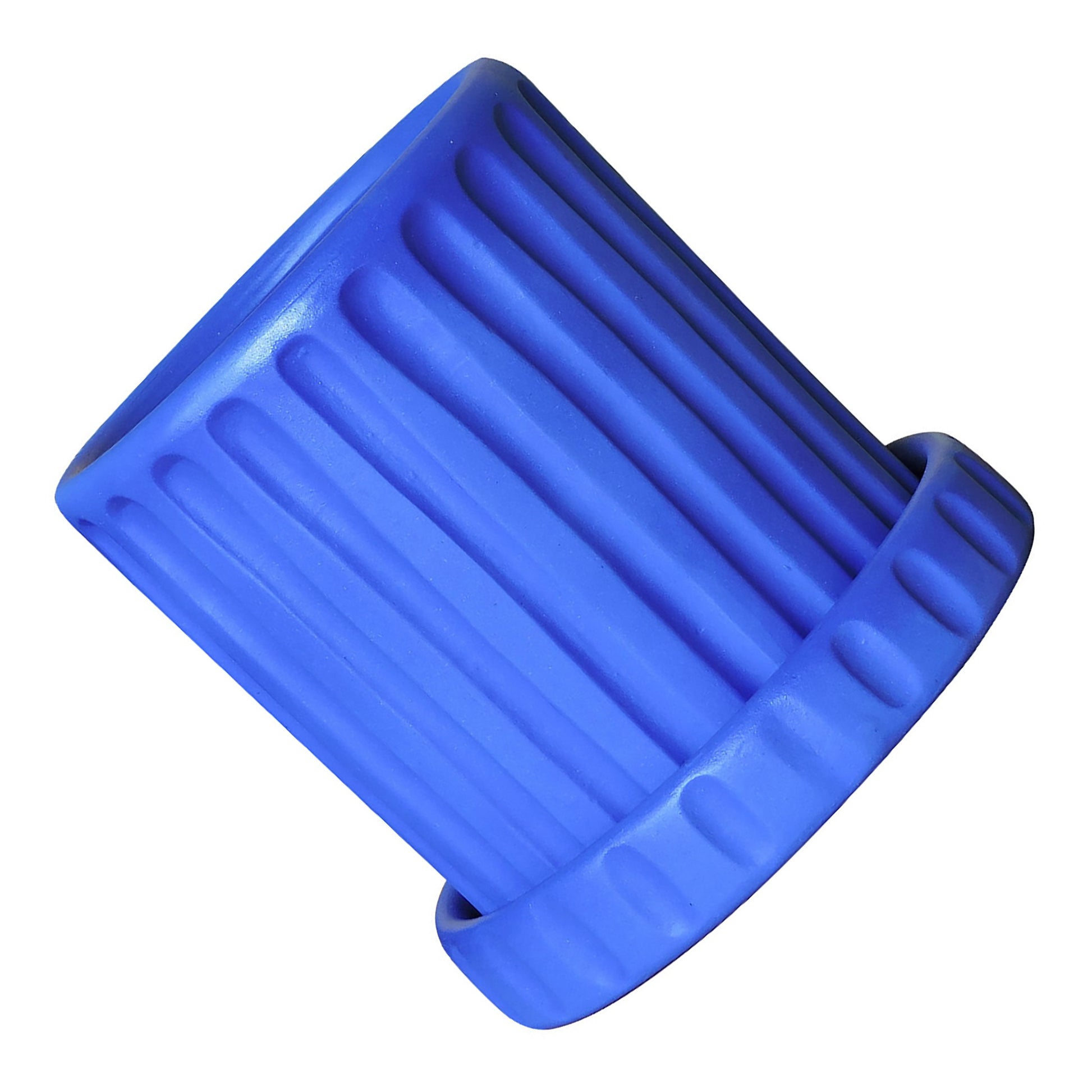 Vaso E Sottovaso In Terracotta Dorico Ø Cm.29 H.30 - Blu Seletti