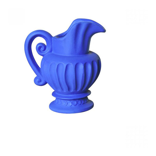 Vaso In Terracotta Caraffa - Blu Seletti