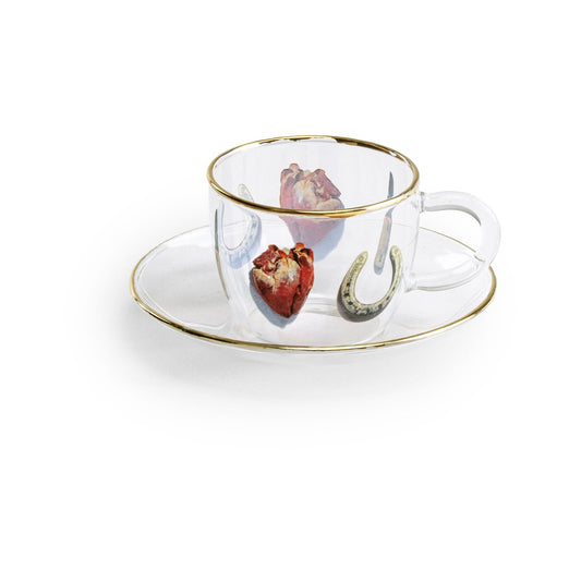 Set 2 Tazze caffè Toiletpaper - I Love You Seletti