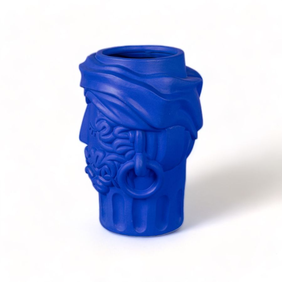 Vaso In Terracotta Man