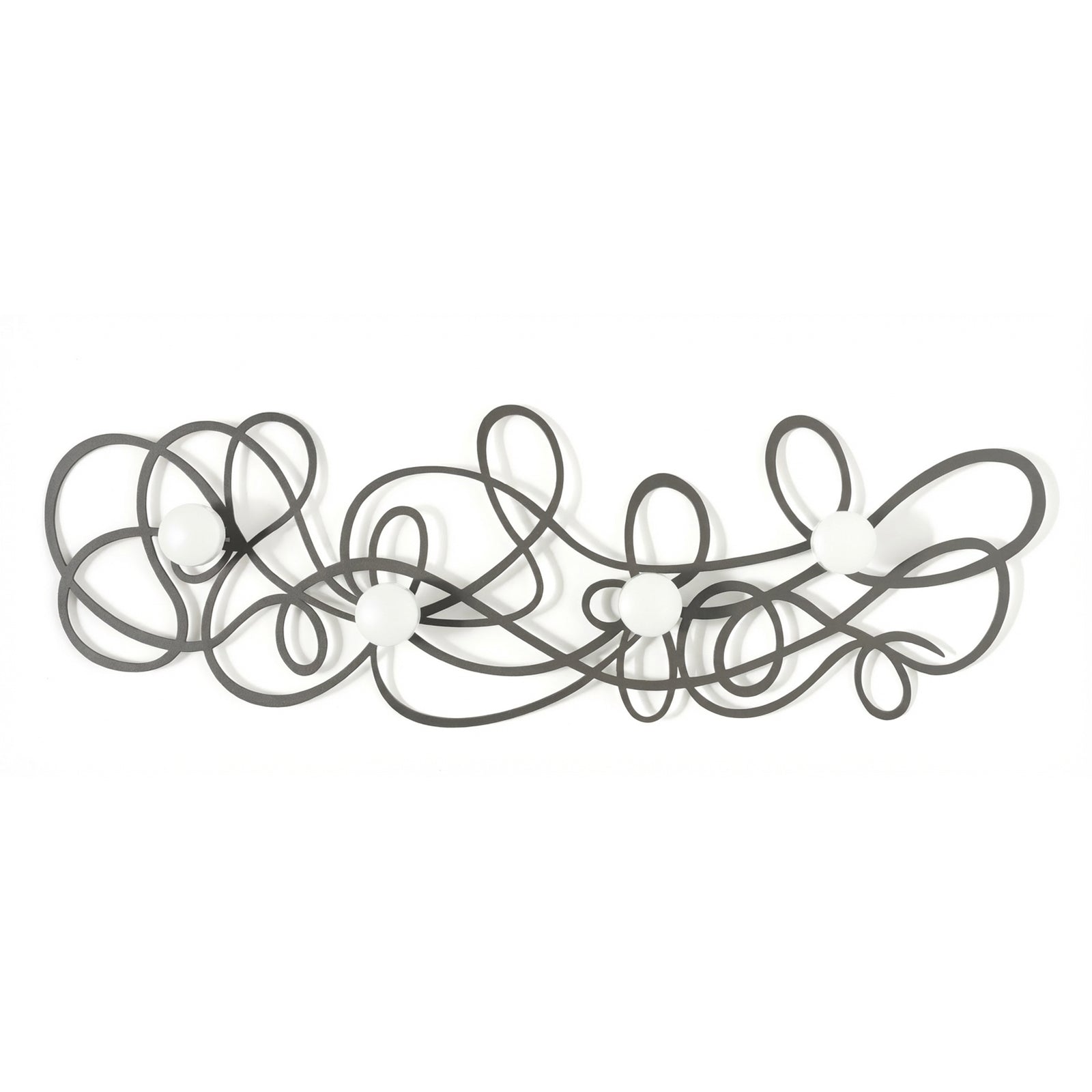 Appendiabiti da muro di design Doodle Arti E Mestieri