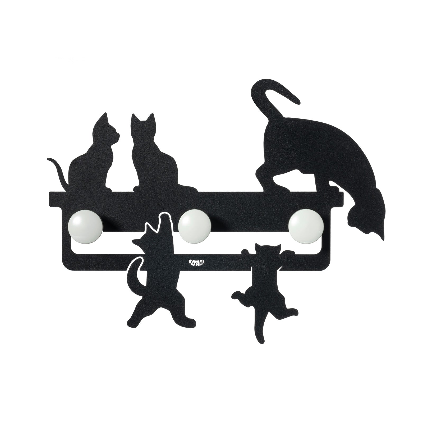Piccolo appendiabiti a muro di design Cattitude Arti E Mestieri