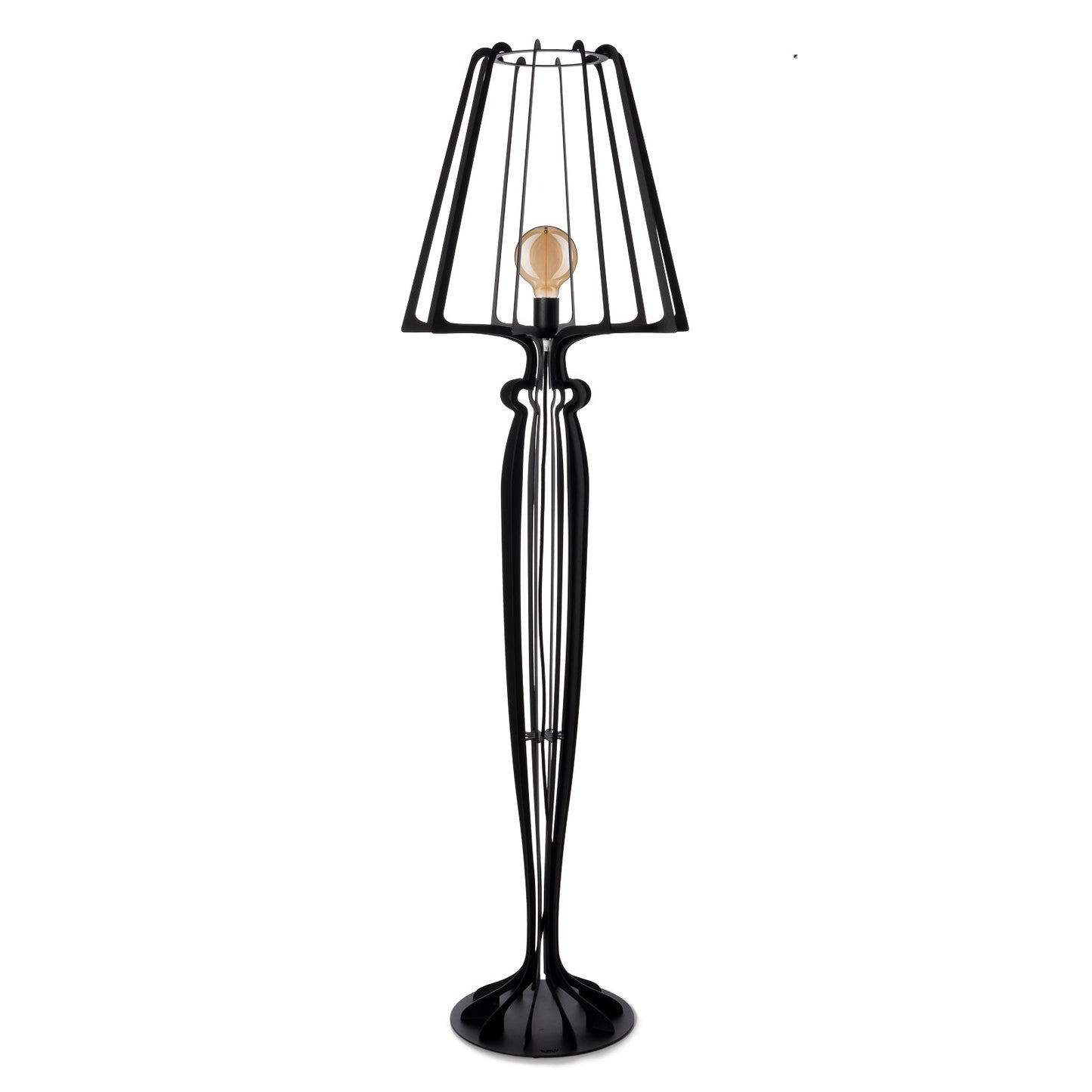 Lampada moderna da terra per soggiorno Minerva Arti E Mestieri