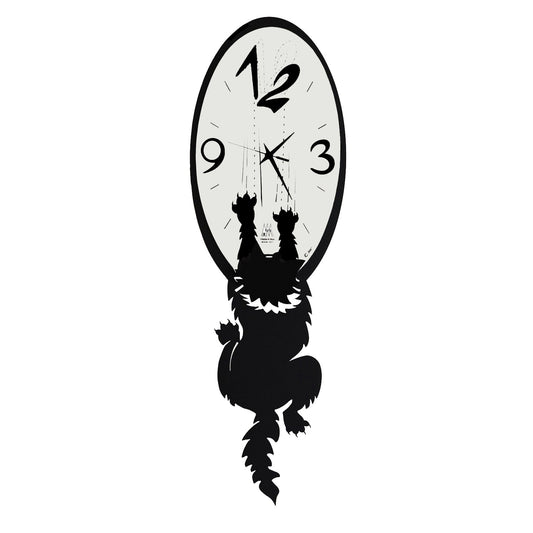 Orologio da parete particolare e divertente Crazy Tommy Arti E Mestieri