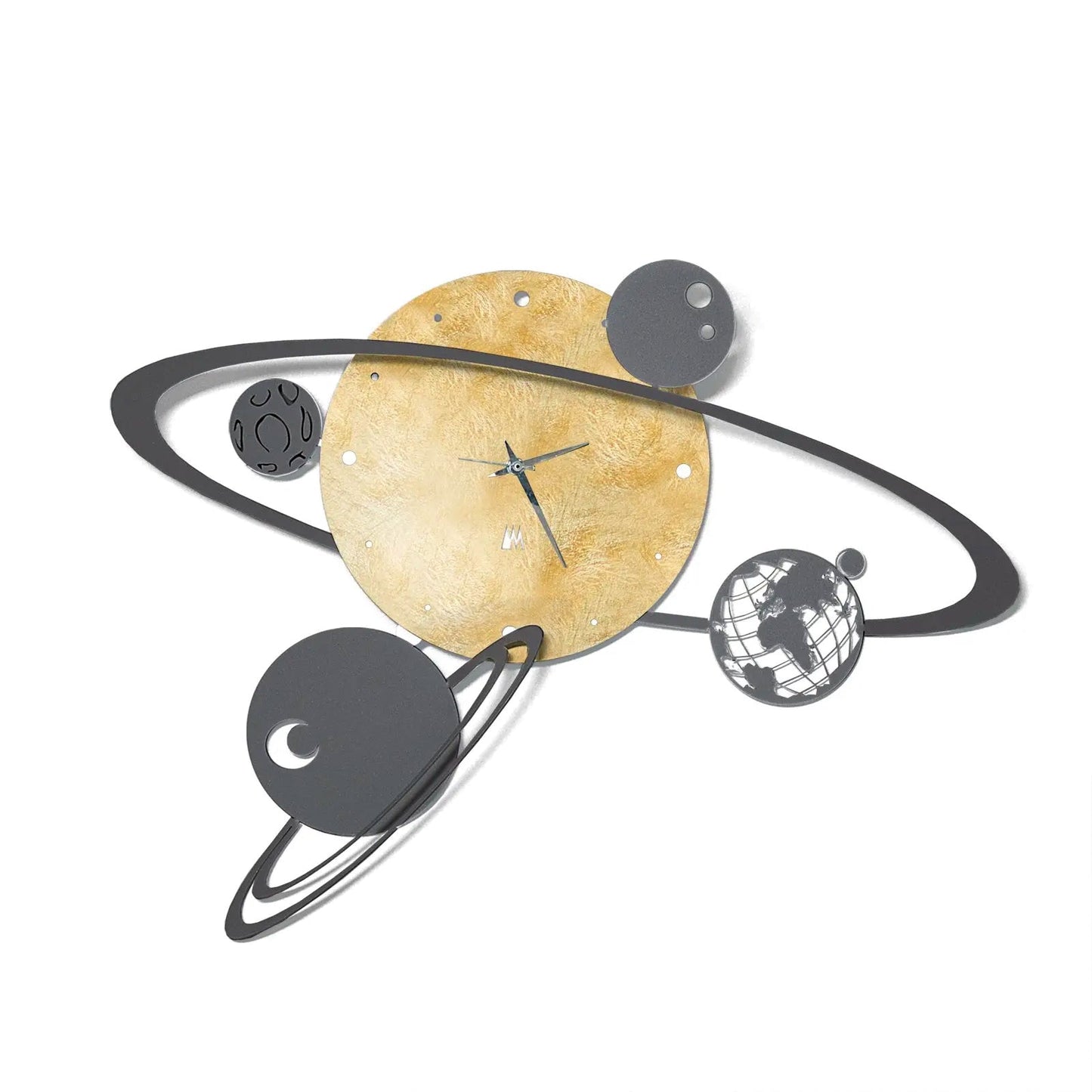 Orologio da parete di design Sistema Solare Arti E Mestieri