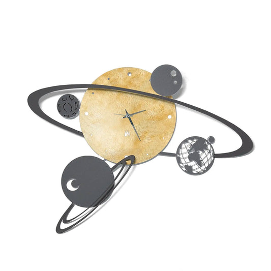 Orologio da parete di design Sistema Solare Arti E Mestieri