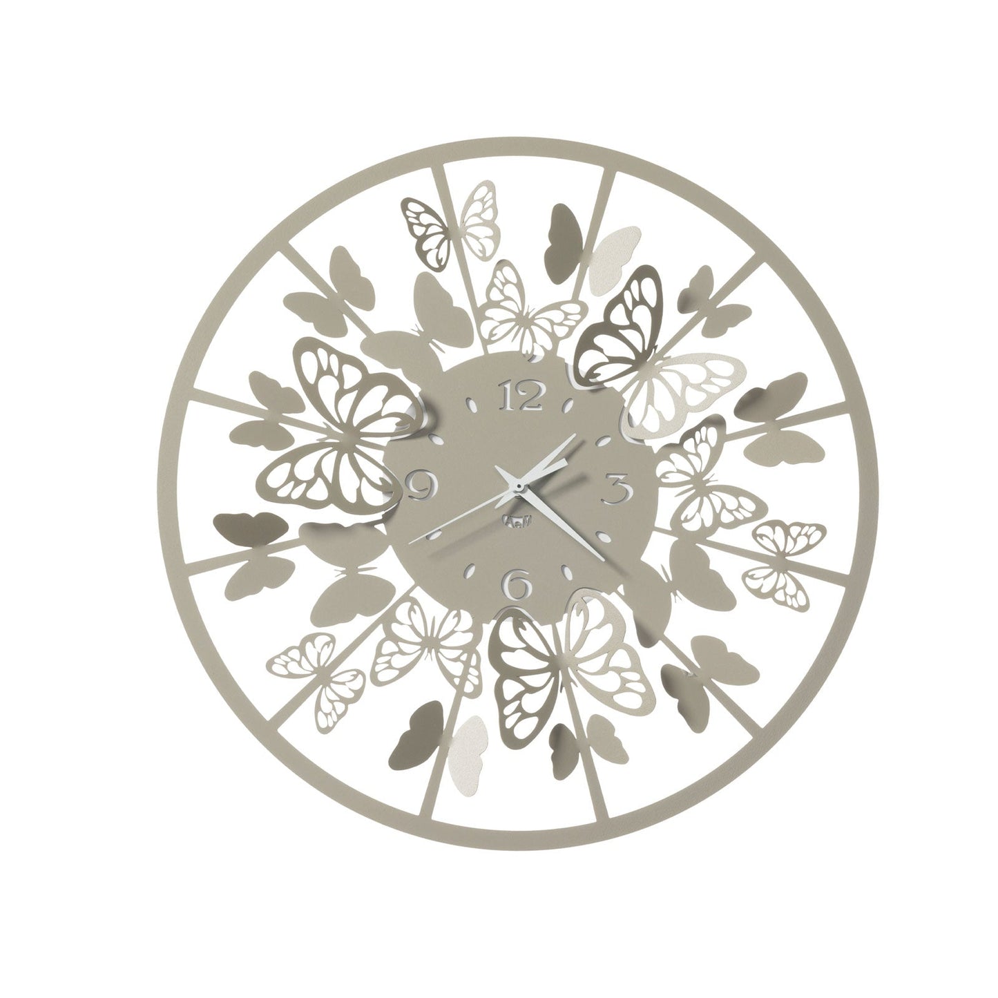 Orologio da parete di design Sfarfallio piccolo Arti E Mestieri