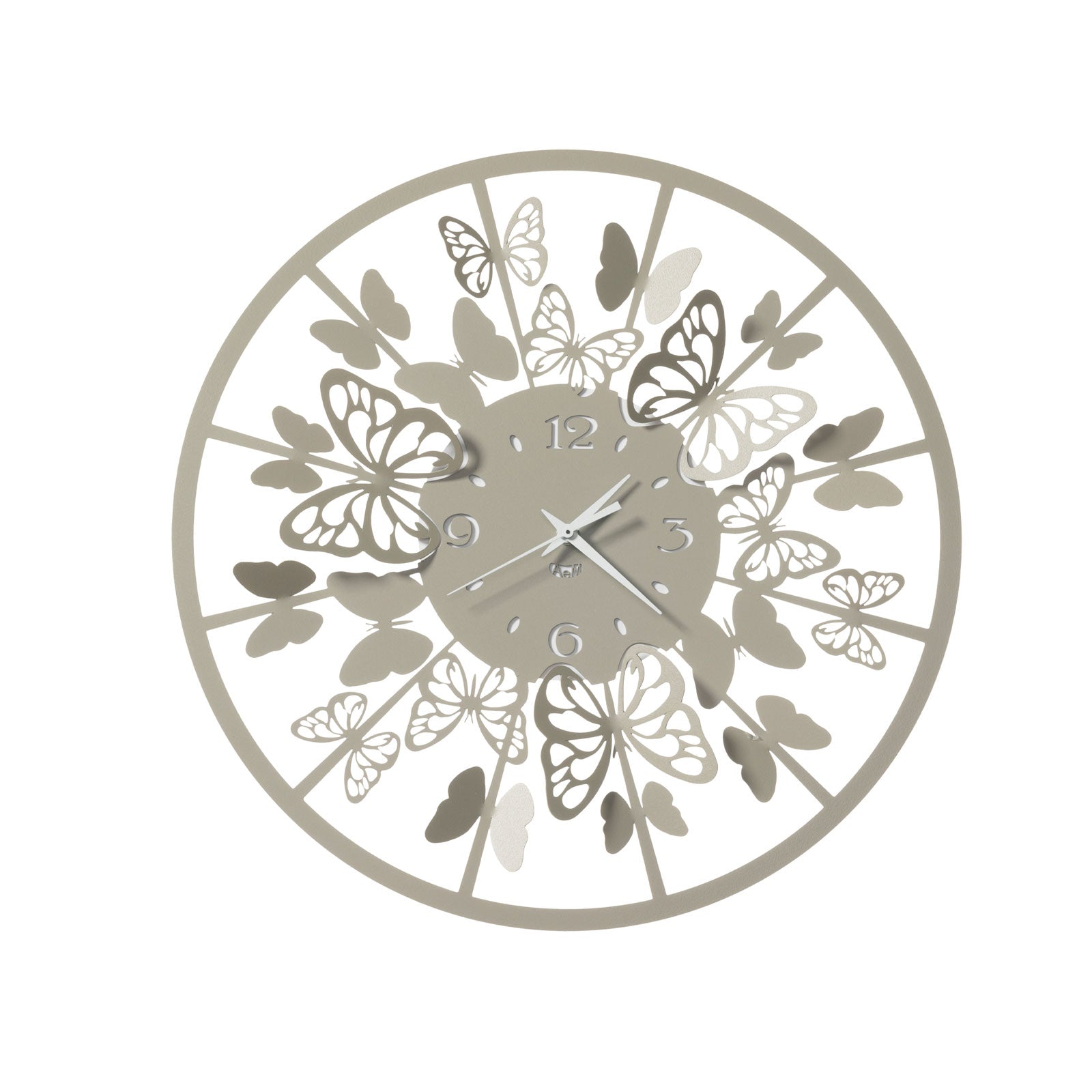 Orologio da parete di design Sfarfallio piccolo Arti E Mestieri