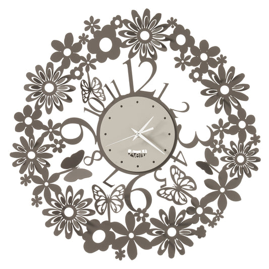 Orologio da parete di design Margherite Arti E Mestieri