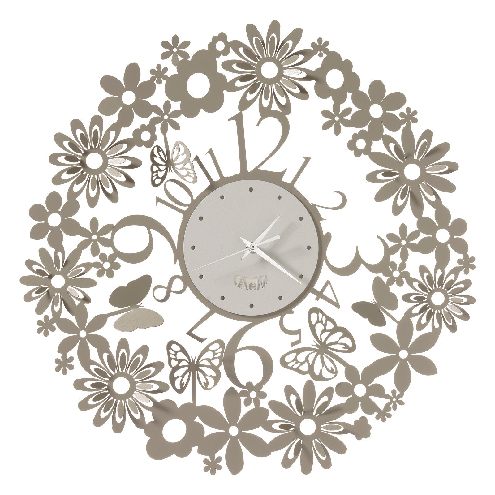 Orologio da parete di design Margherite Arti E Mestieri